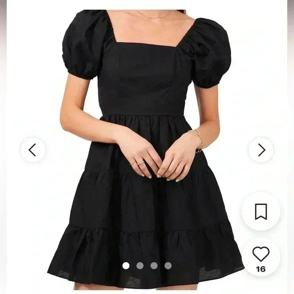 Chelsea & Violet women’s black dress size medium - Picture 1 of 7